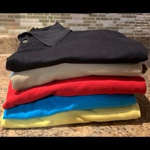BIG & TALL Men’s polo shirts.
